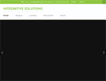 Tablet Screenshot of integr8tivesolutions.com